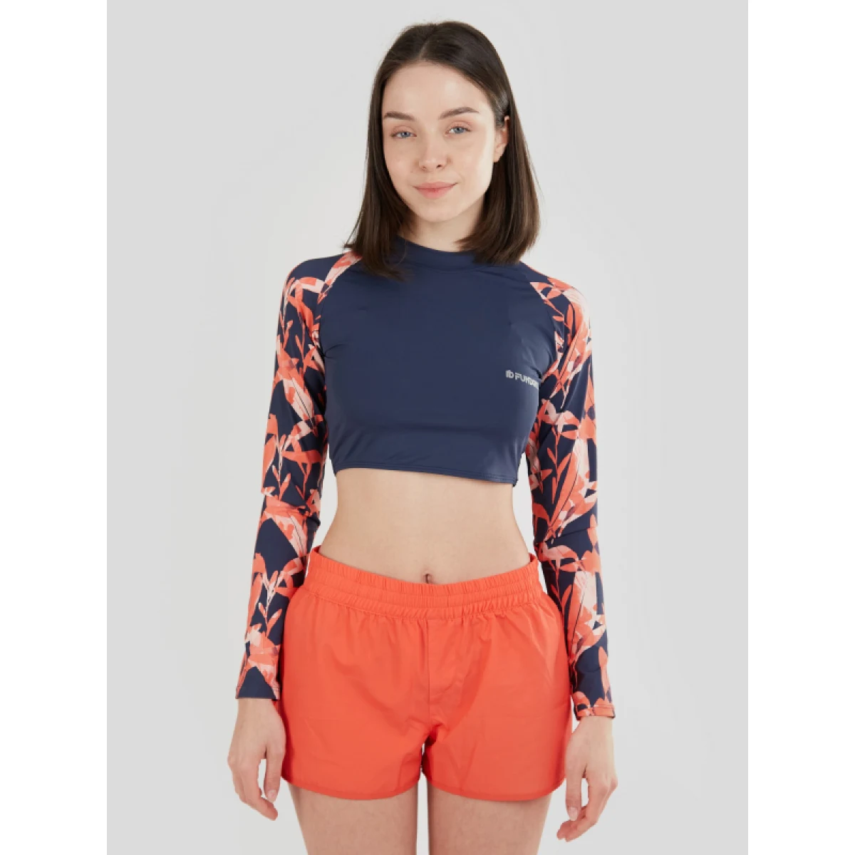 Dámské plavkové tričko FUNDANGO Amelia Surf Top-354-sugar coral · záber 2