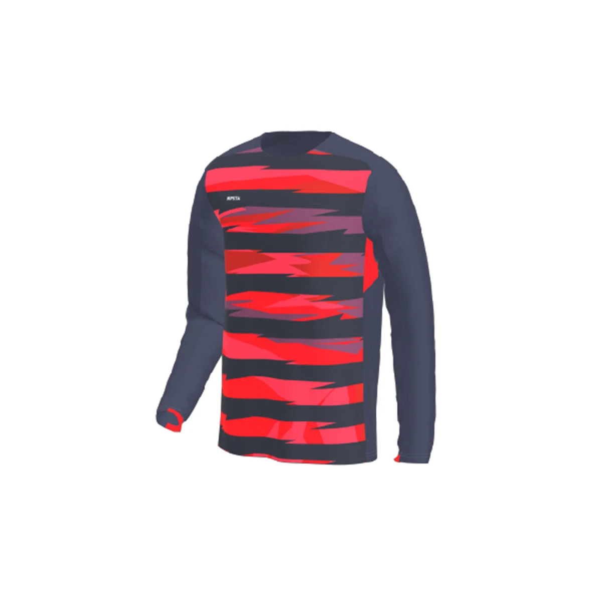 KIPSTA Detský dres s dlhými rukávmi modro-červený 10-11 r (141-150 cm) · záber 1