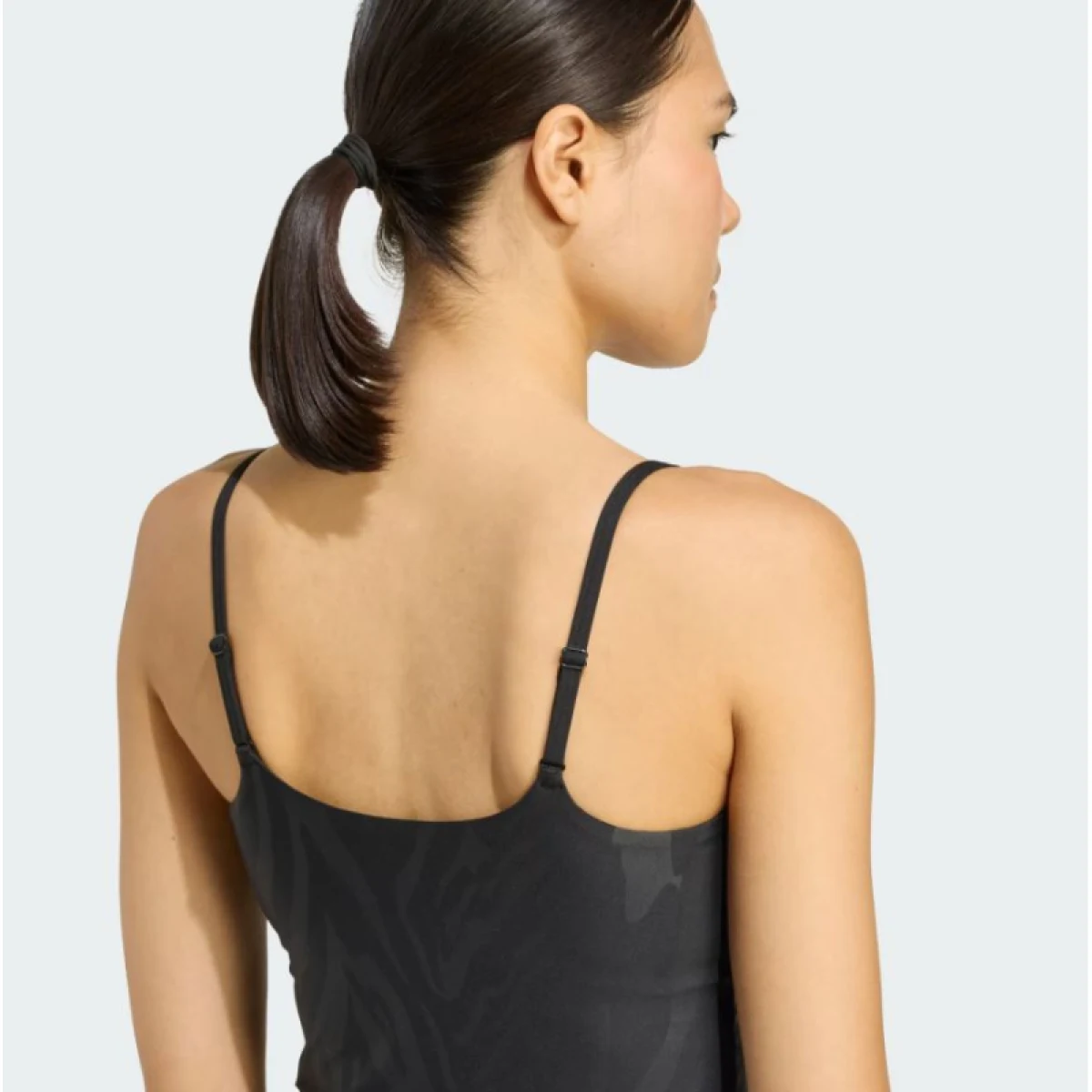 Dámske tréningové tielko ADIDAS OPT AOP LS TANK BLACK · záber 4