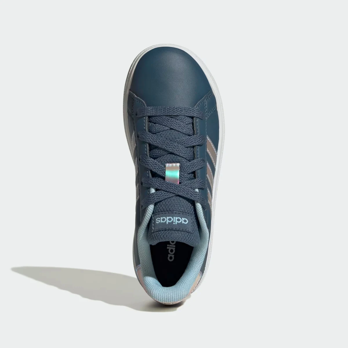 Adidas Grand Court Lifestyle Kids - Velikost: 36 2/3 | Barva: Modrá · záber 4