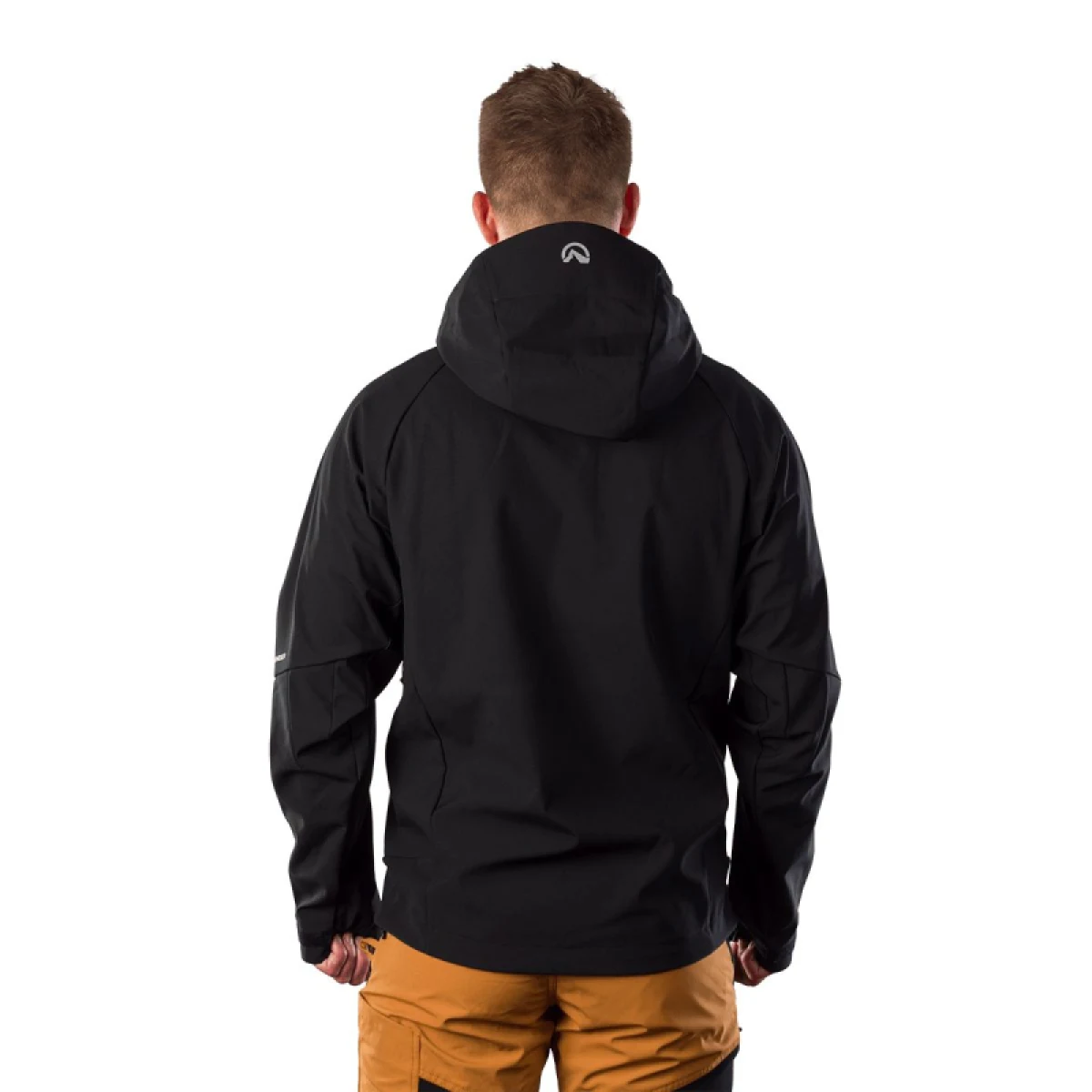 Pánska turistická bunda s kapucňou NORTHFINDER CLIFTON 270blackblack · záber 5
