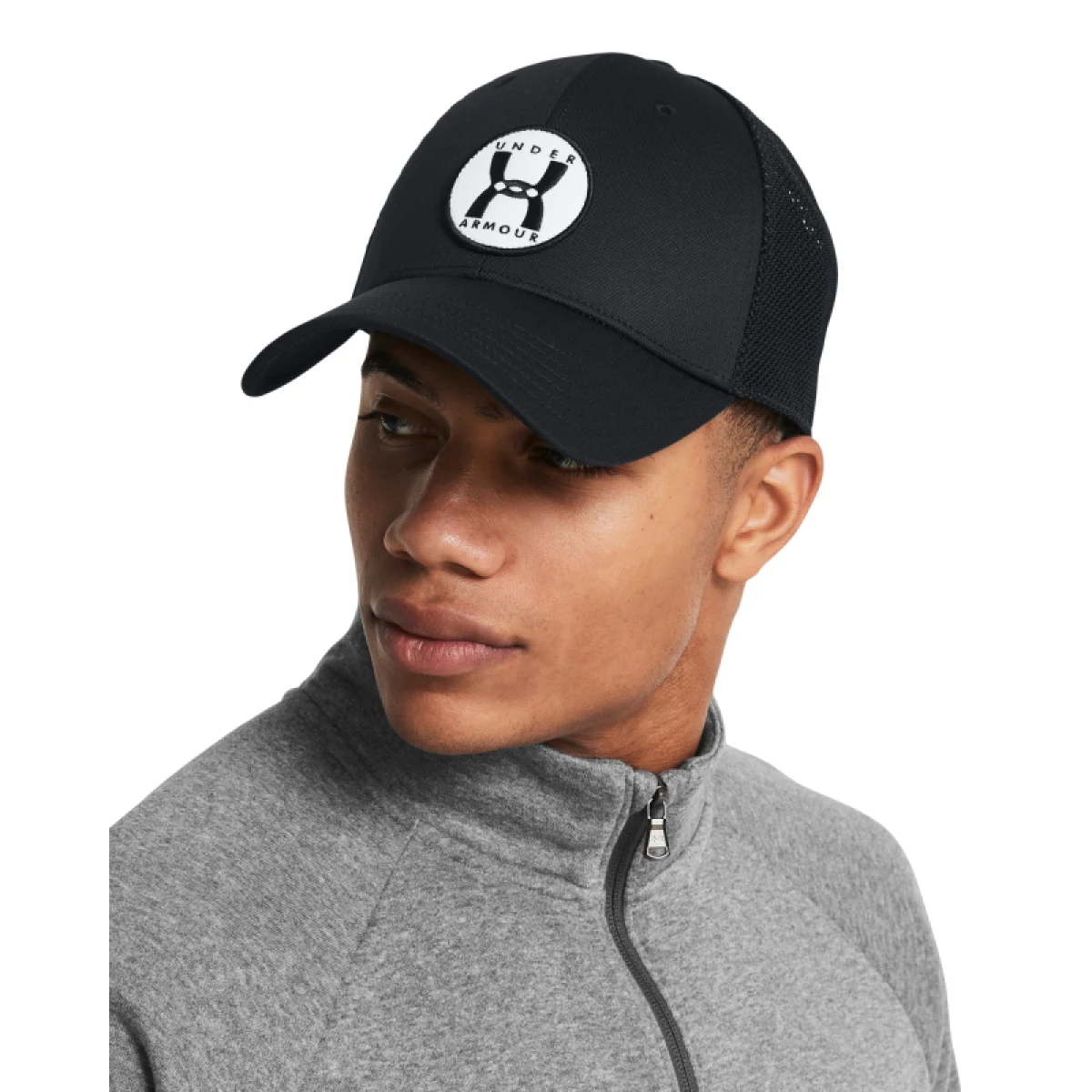 Pánská kšiltovka UNDER ARMOUR M Blitzing Trucker-BLK · záber 3