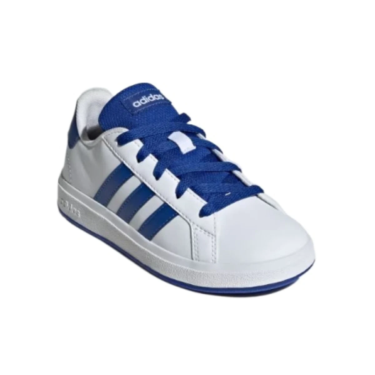 Chlapčenská rekreačná obuv ADIDAS Grand Court 2.0 Jr cloud white team royal blue core black · záber 1