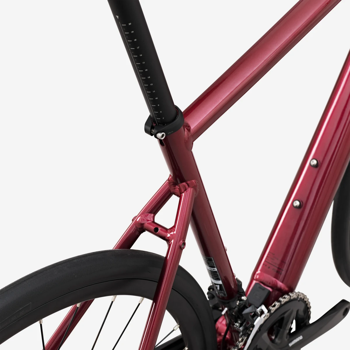 VAN RYSEL Cestný elektrobicykel E-EDR AF 105 2×11R červený S · záber 2