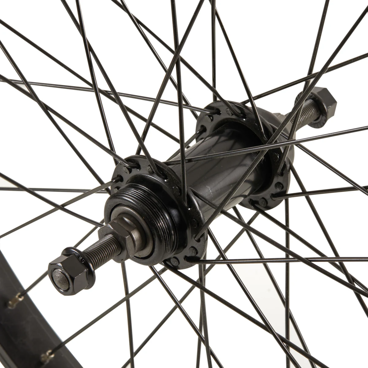 BTWIN Zadné koleso na 20-palcový BMX os 10 mm čierne bez · záber 2