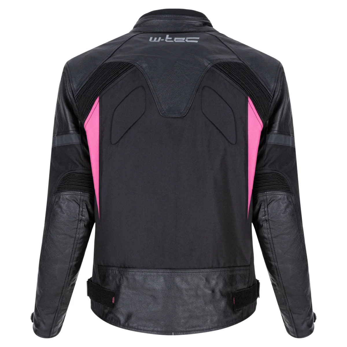 Dámska moto bunda W-TEC Durmana Farba čierno-ružová, · záber 5