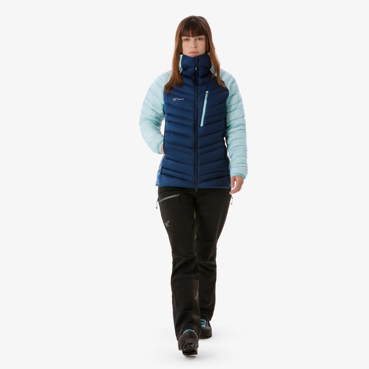 SIMOND Dámska páperová bunda Alpinism tmavomodrá XL · záber 1