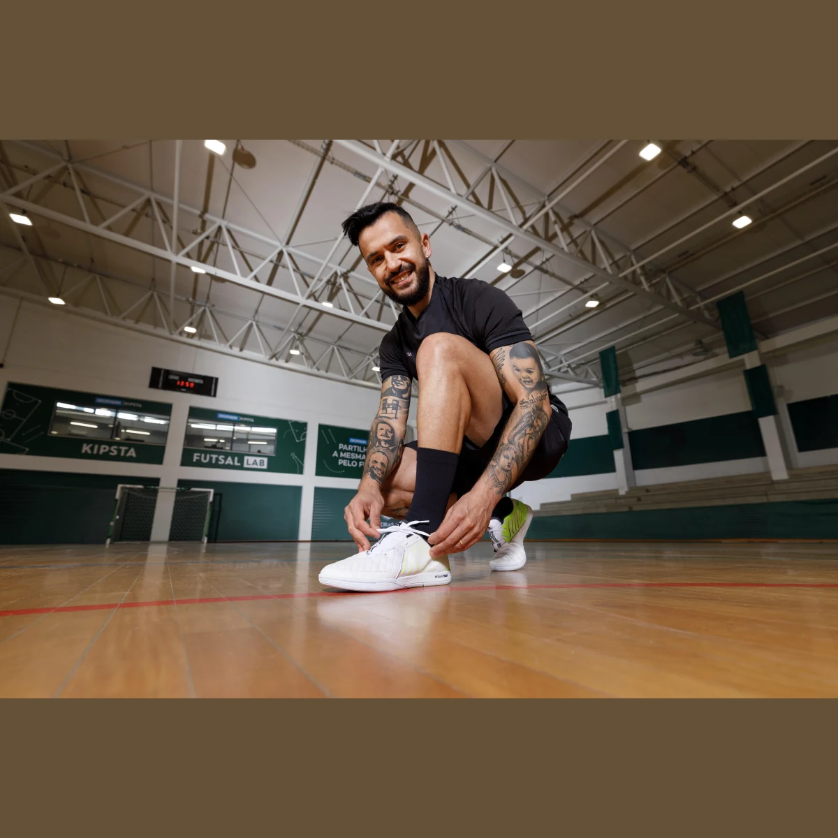 KIPSTA Futsalová obuv Ginka Pro bielo-žltá 40 · záber 2