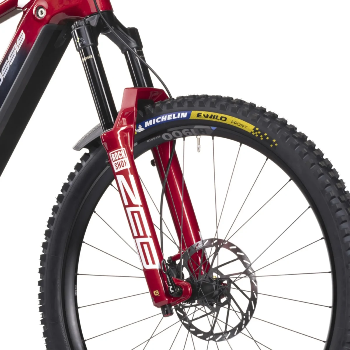 Crussis e-Race PRO 750Wh 29" - model 2025 17" (160-175 cm) - Veľkosť: 160-175, 29 | Farba: čierna, červená · záber 4