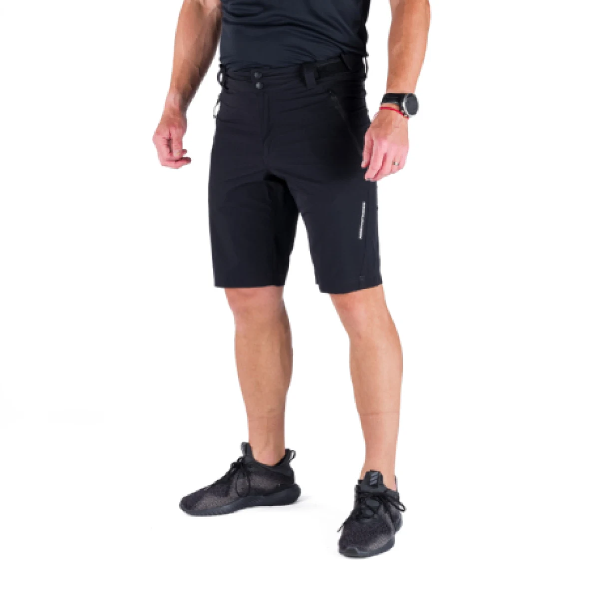 Pánské turistické kraťasy NORTHFINDER ALBRECHT-269black · záber 1