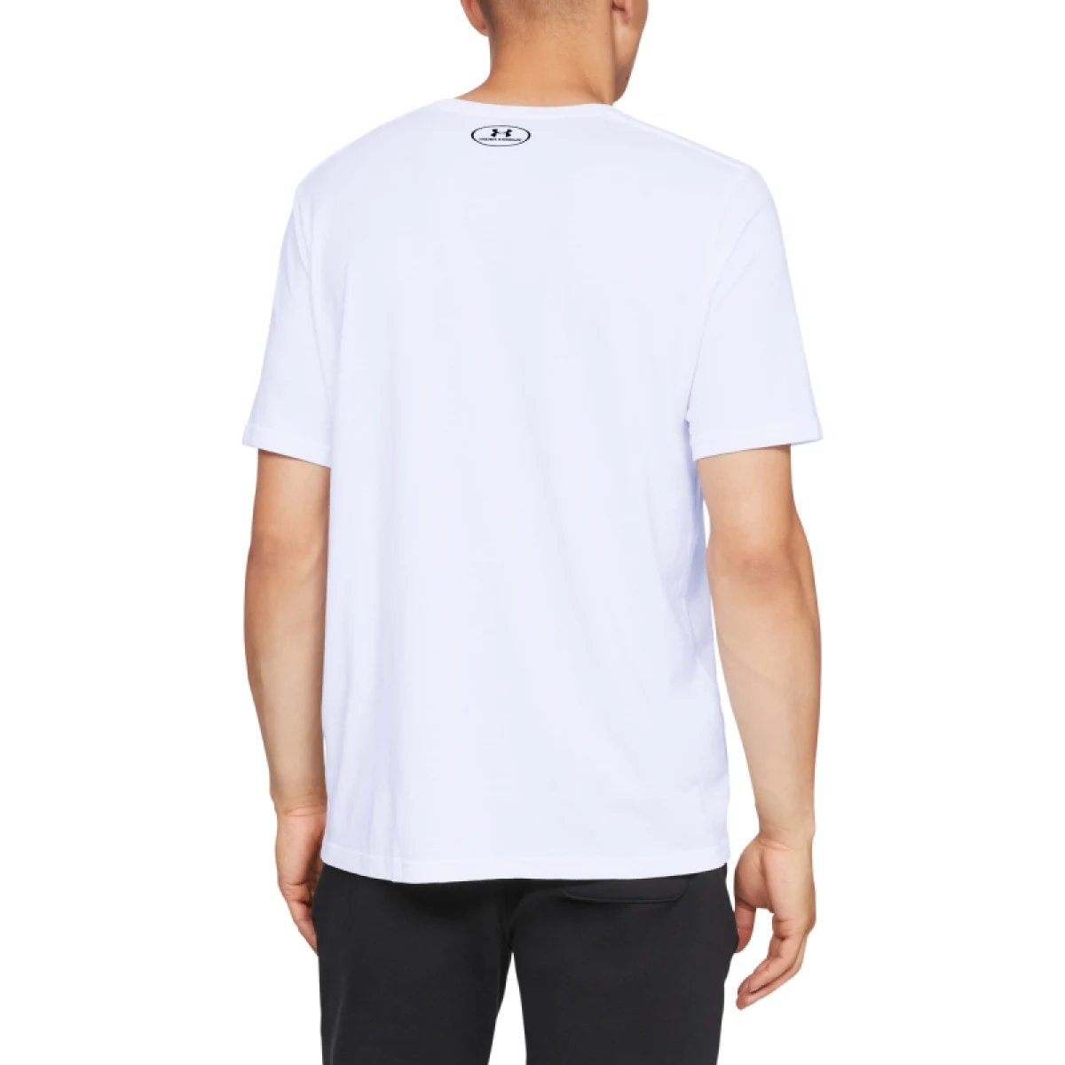 Pánské tričko s krátkým rukávem UNDER ARMOUR UA M SPORTSTYLE LC SS-WHT · záber 2