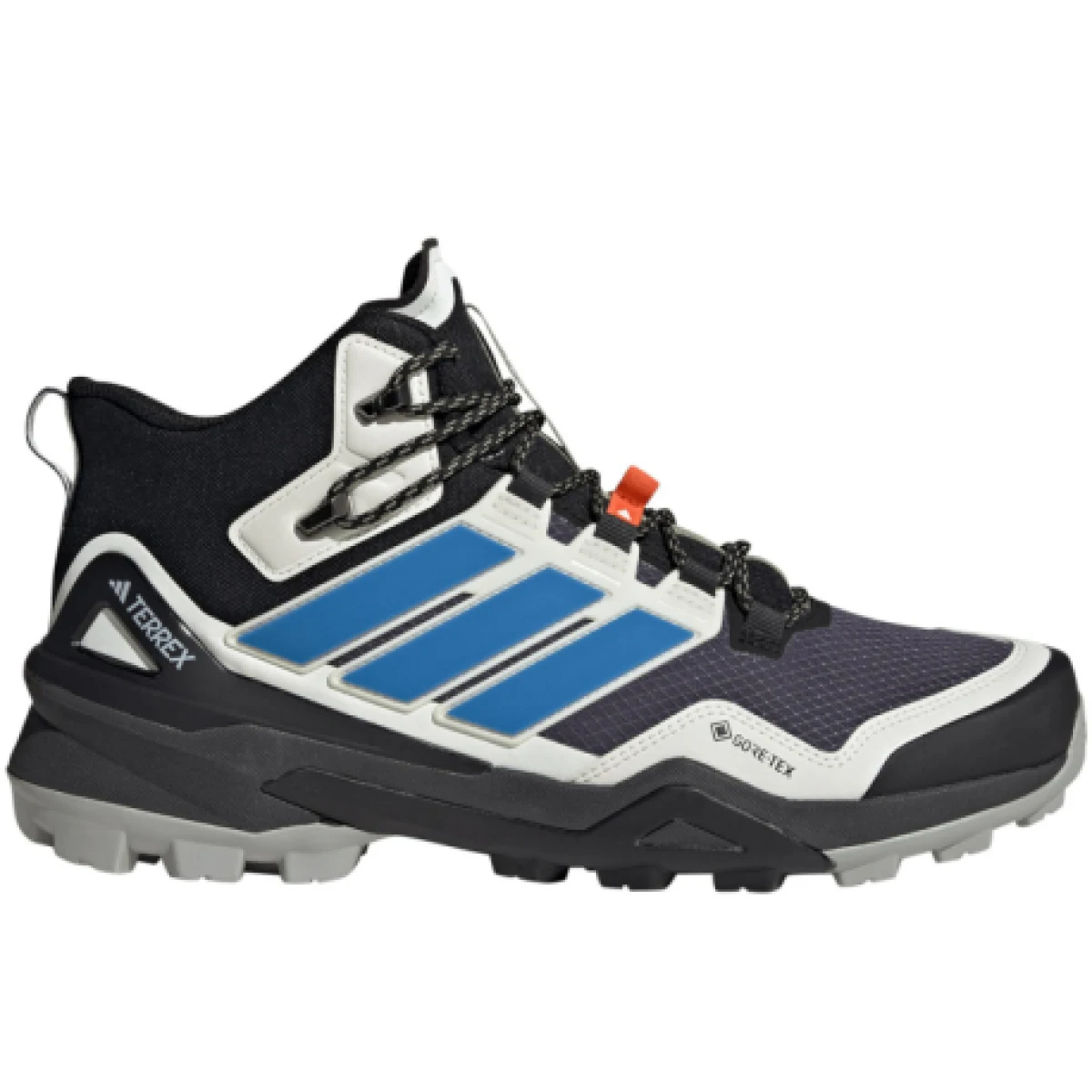 Pánska členková turistická obuv ADIDAS Terrex Skychaser Mid GTX M grey two core black shadow navy · záber 1