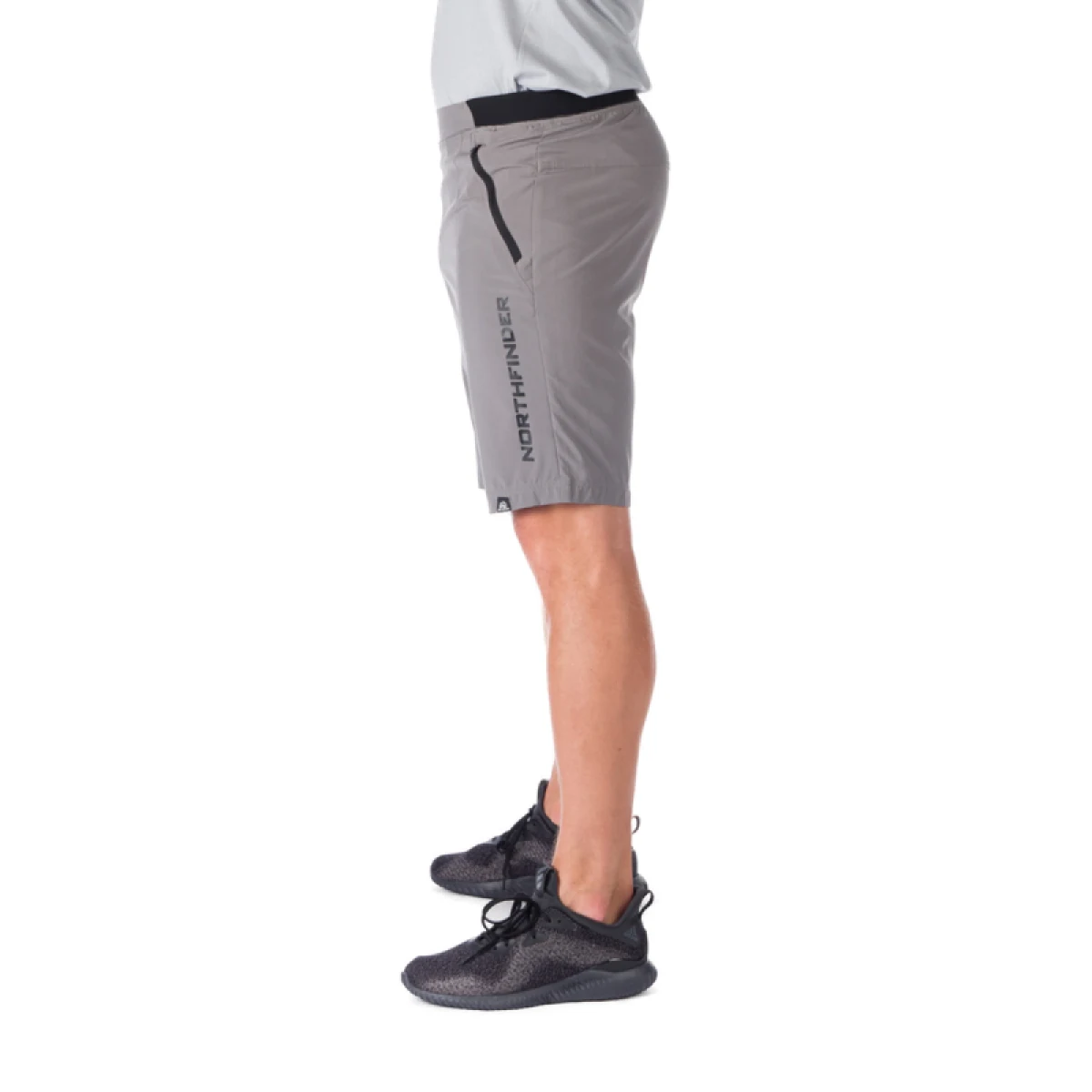 Pánske turistické kraťasy NORTHFINDER JACKSON -319-grey · záber 3