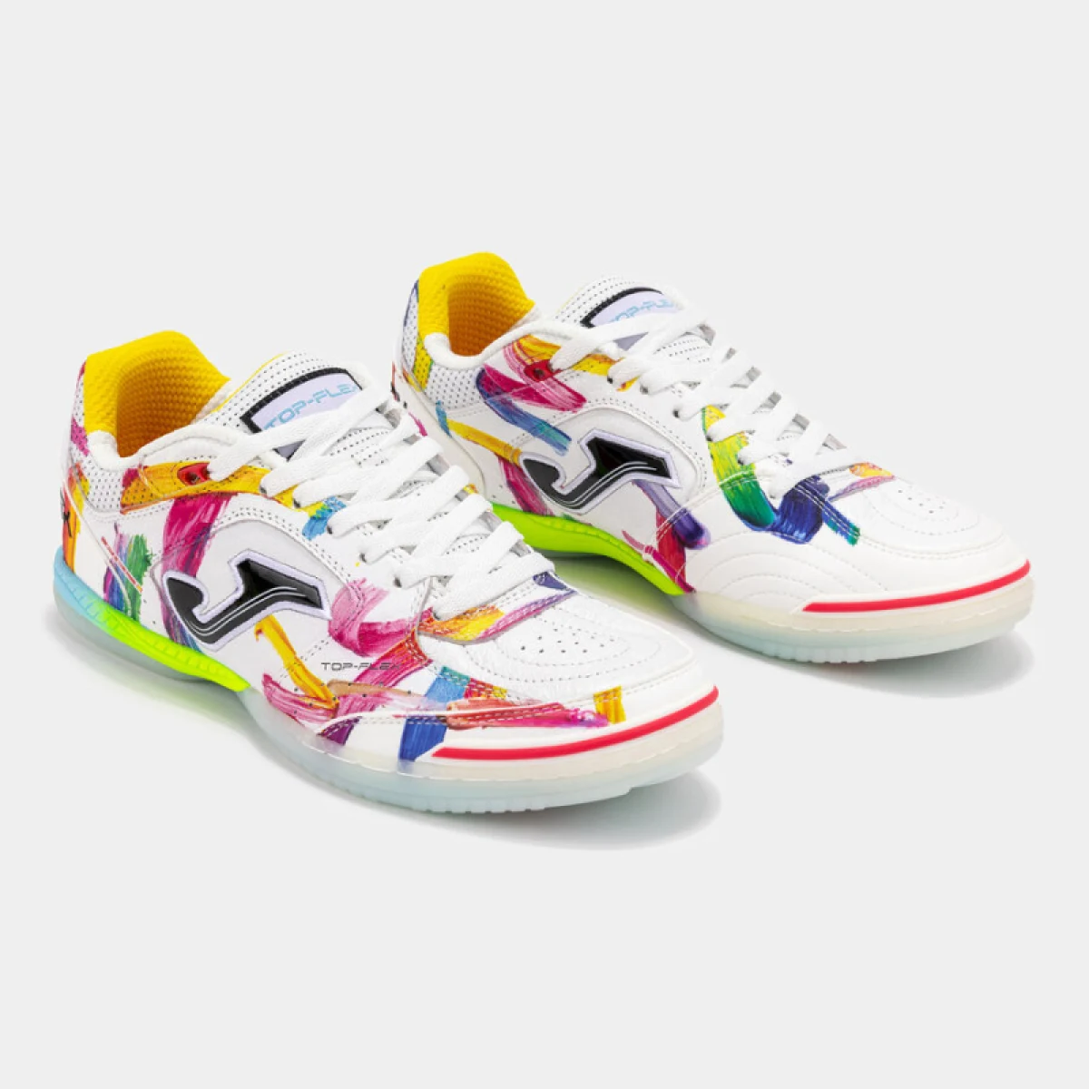 Pánske futbalové kopačky halové JOMA Top Flex 2676 M IC white · záber 2