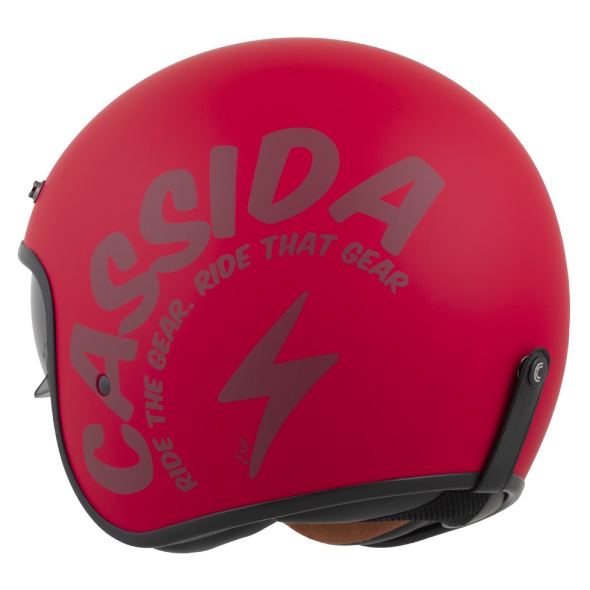 Cassida Oxygen Gear 2.0 červená matná/tmavě červená XS (53-54) · záber 4