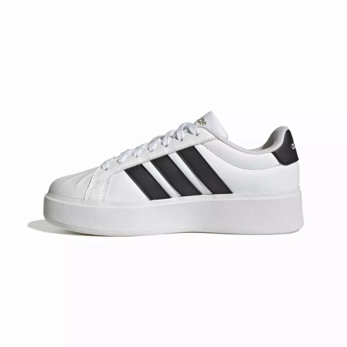 Dámska rekreačná obuv ADIDAS Streettalk Bold W cloud white core black matte gold · záber 3