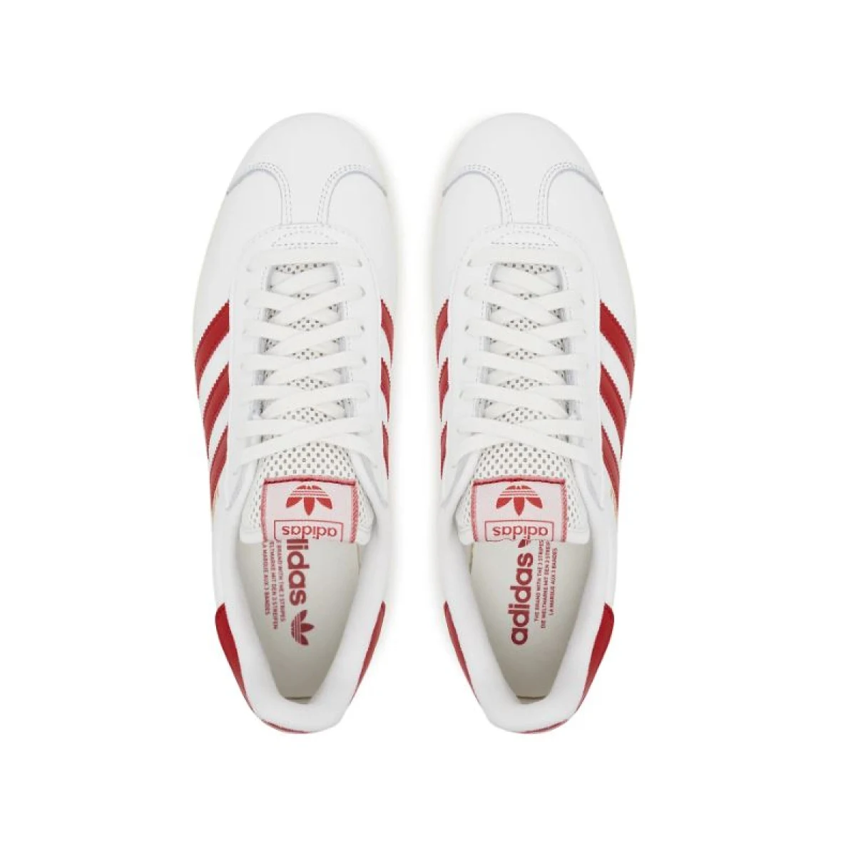 Vycházková obuv ADIDAS ORIGINALS Gazelle core white better scarlet cream white · záber 3