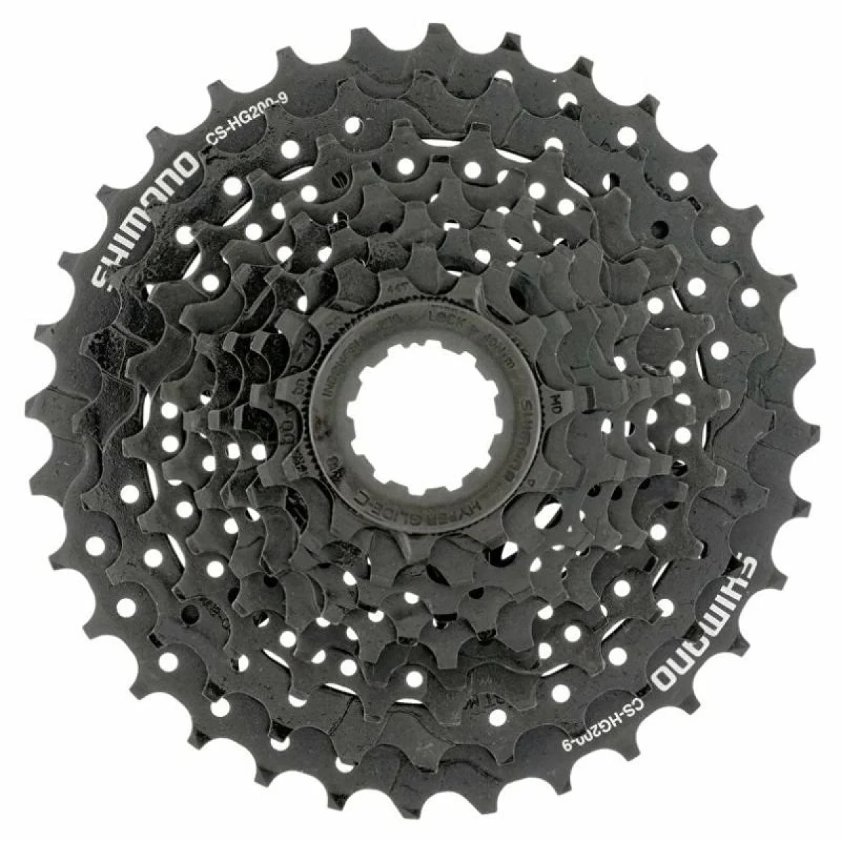 Shimano 9-kazeta CS-HG200 11-34 zubů, v krabičce · záber 1