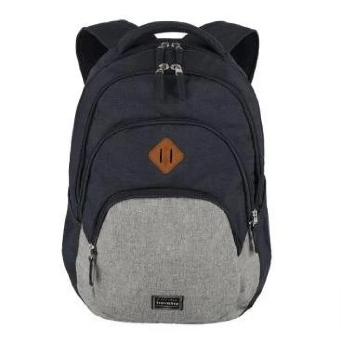 Travelite Basics Backpack Melange Navy/grey batoh · záber 1