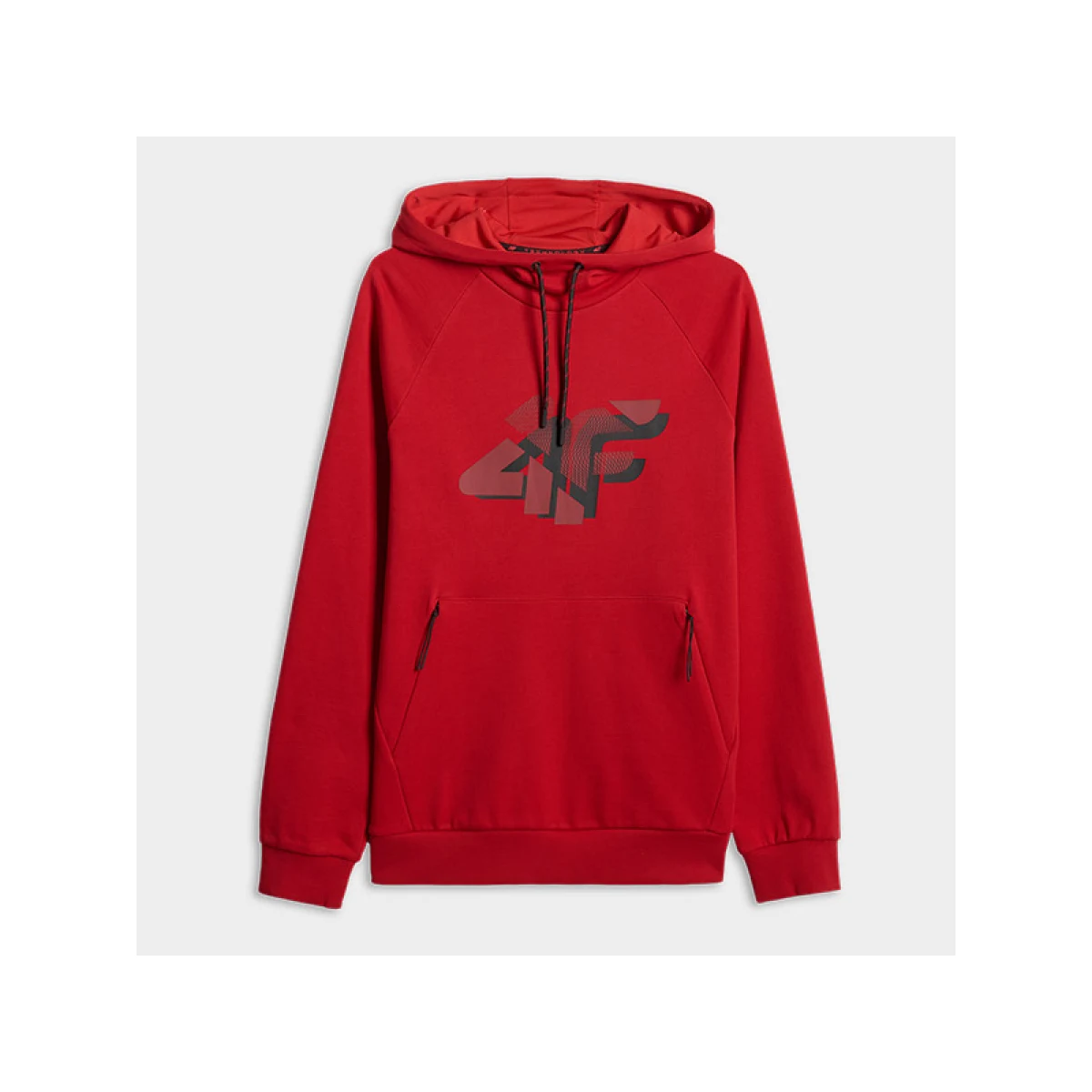 Pánska mikina s kapucňou 4F SWEATSHIRT M2241-62S-RED · záber 3