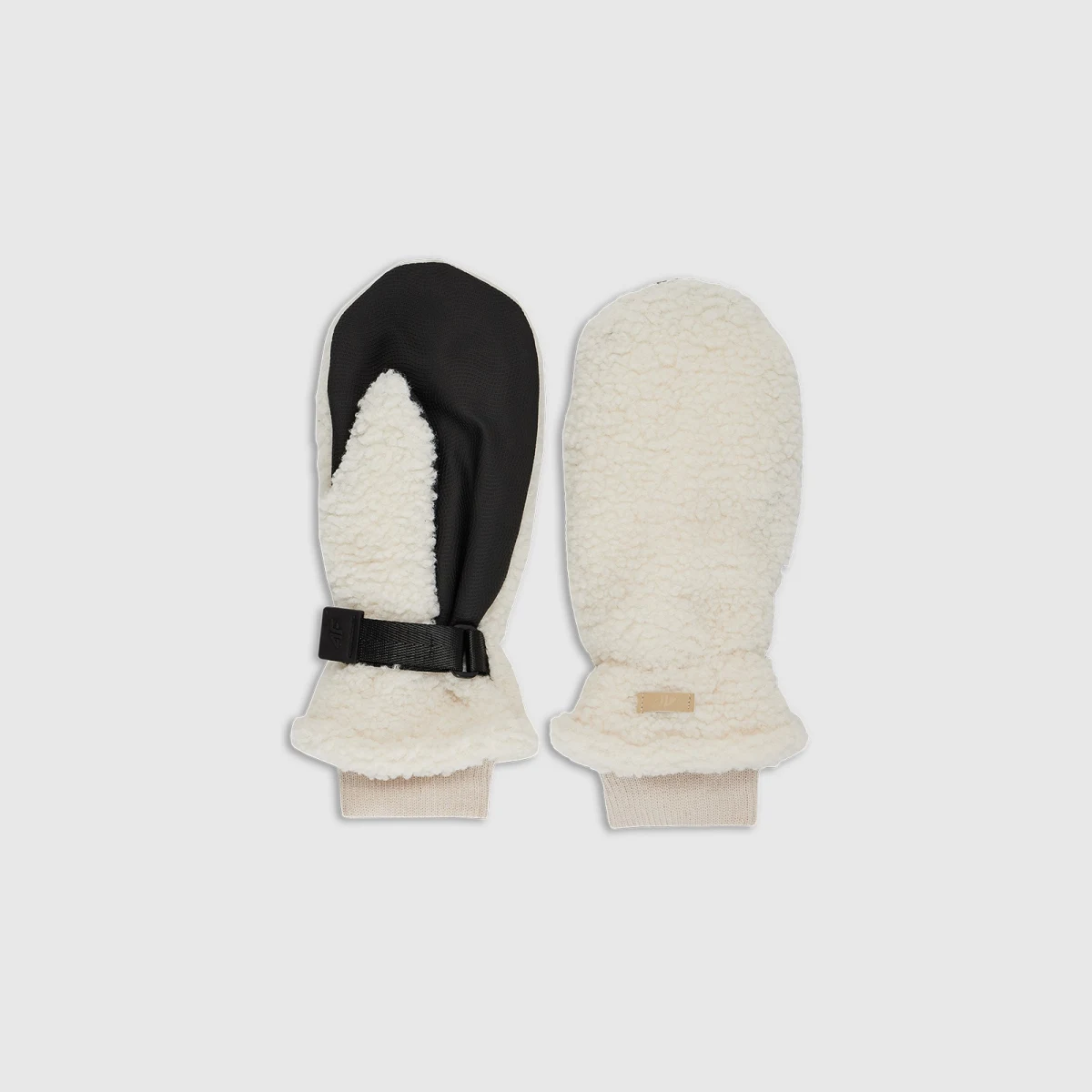 Unisex palčáky - béžové · záber 1
