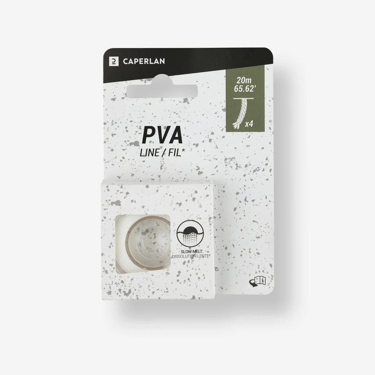 CAPERLAN PVA niť 20 m na lov kaprov bez · záber 1