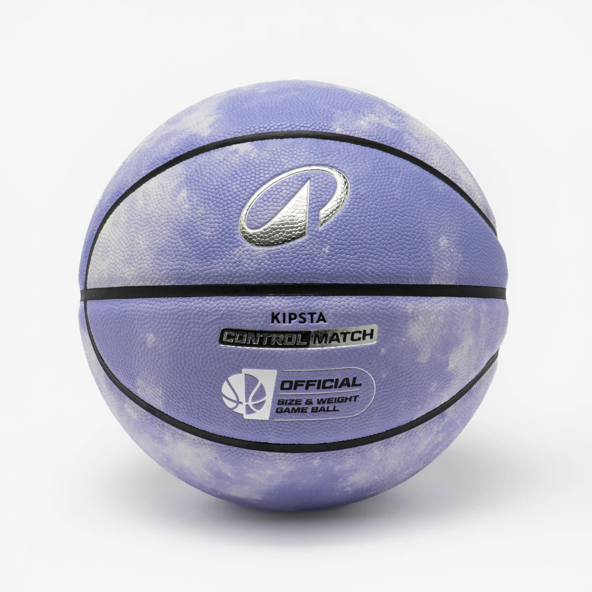 KIPSTA Basketbalová lopta BT500 Control Match veľ. 6 fialová bez · záber 1