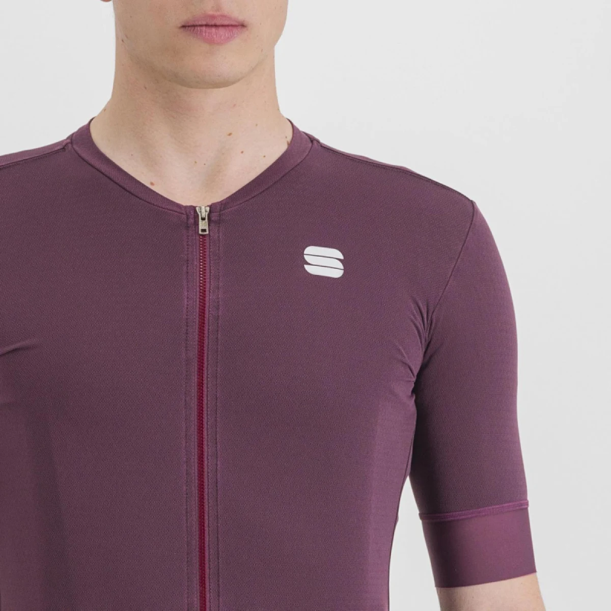 Pánský cyklistický dres s krátkým rukávem SPORTFUL Monocrom jersey, mauve · záber 5