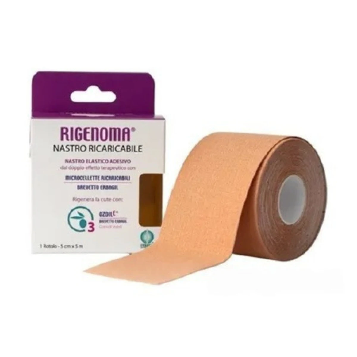 Rigenoma Tejpovacia páska s opakovanou aktiváciou 5 cm x 5 m · záber 1