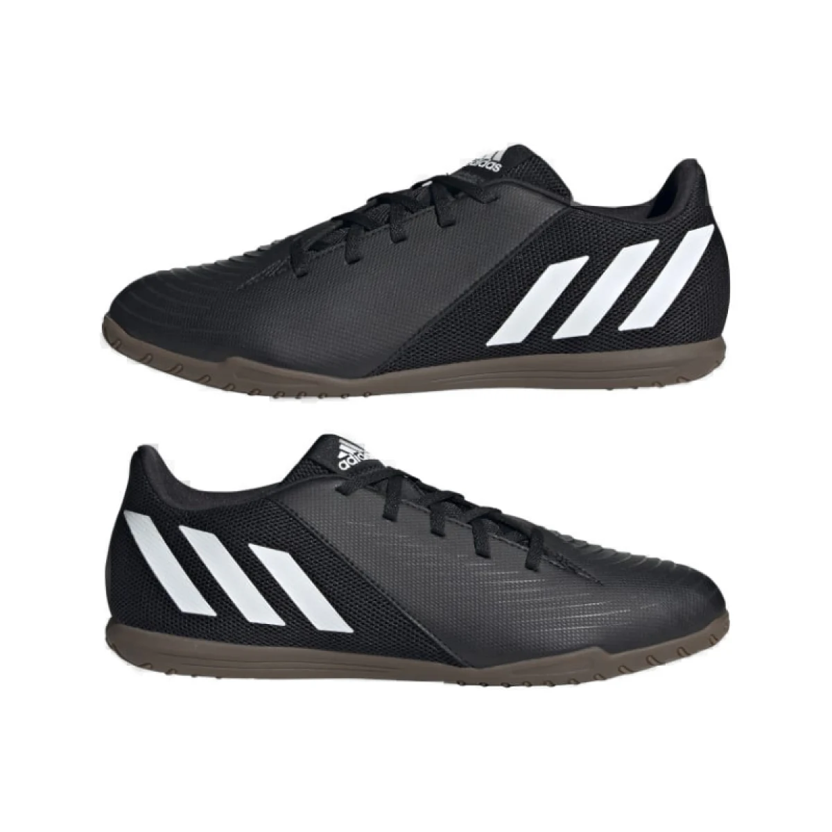 Pánské halové fotbalové kopačky ADIDAS Predator Edge.4 M IC core black cloud white vivid red · záber 5