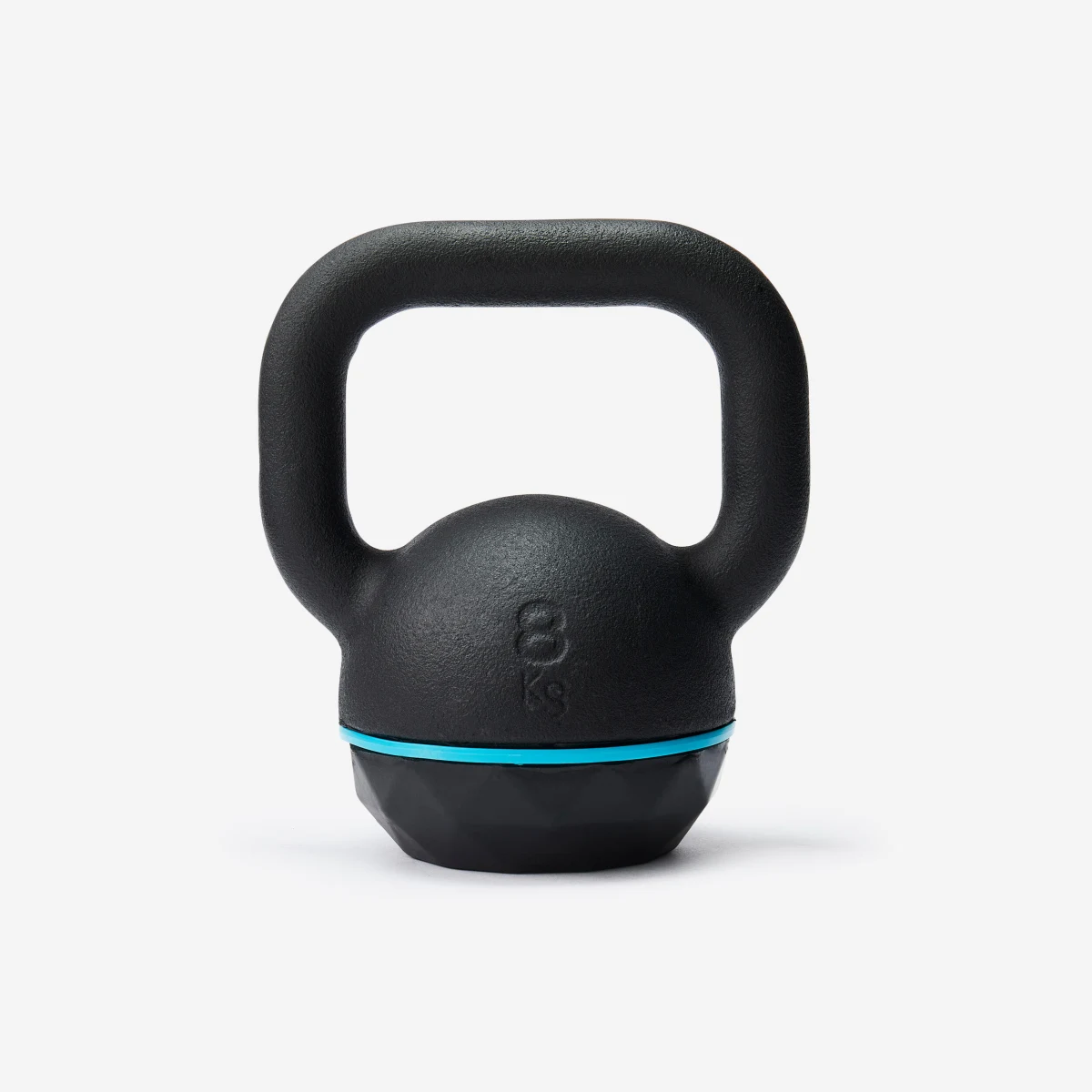 CORENGTH Kettlebell 8 kg liatinový s gumenou základňou 8 kg · záber 1