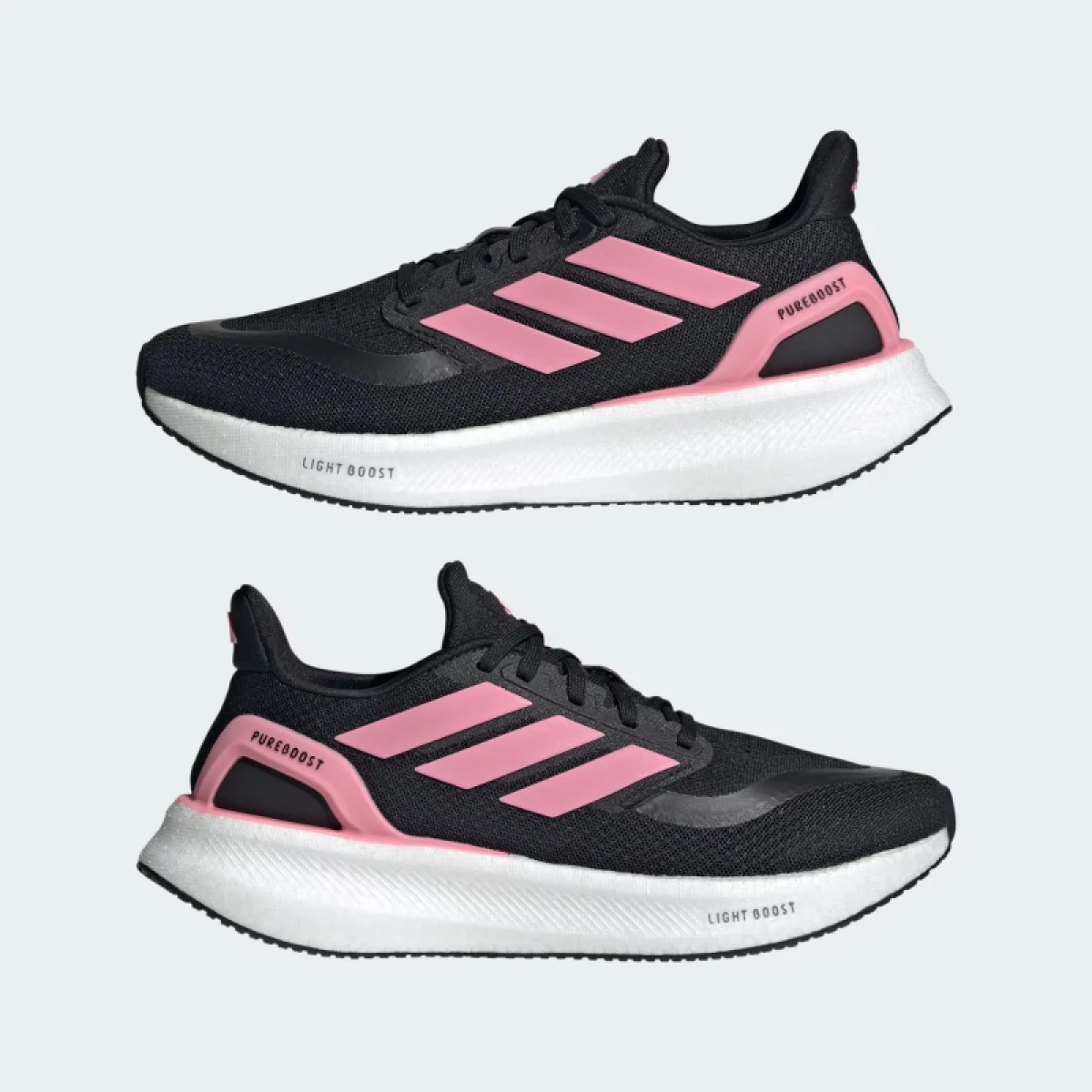 Dámska bežecká obuv ADIDAS Pureboost 5 W core black bliss pink cloud white · záber 5