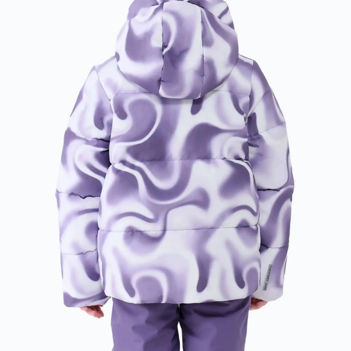 Dievčenská lyžiarska bunda 4F JUNIOR TECHNICAL JACKET F0826-4FJWAW25TTJAF0826-90A-MULTICOLOUR ALLOVER · záber 5