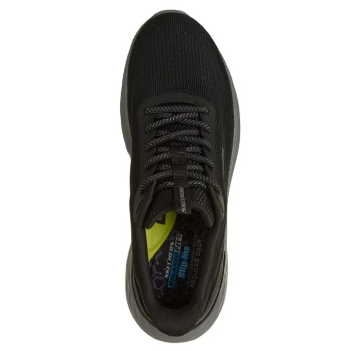 Pánska rekreačná obuv SKECHERS Garner Bungee Lace Slip-Ins M black · záber 4
