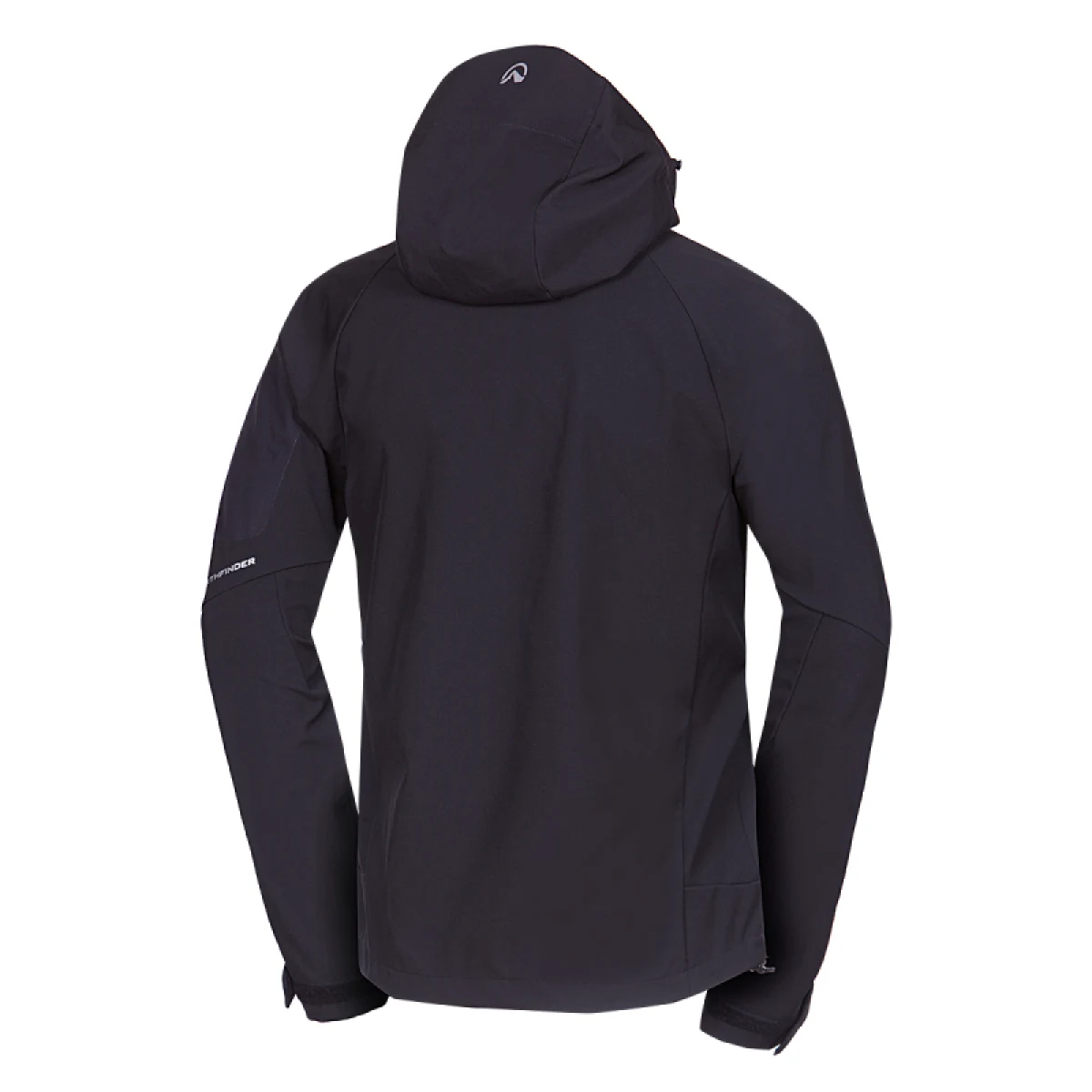 Pánská turistická softshellová bunda NORTHFINDER BRIO-269black · záber 5