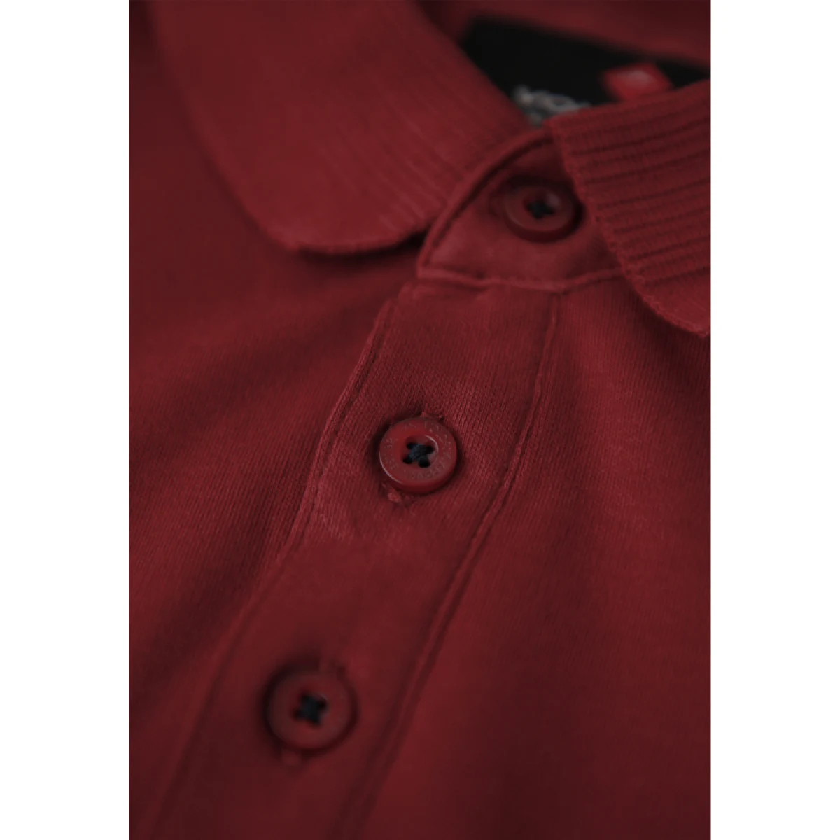 Pánské polo tričko s krátkým rukávem VOLCANO VOLVI-403-BURGUNDY · záber 5