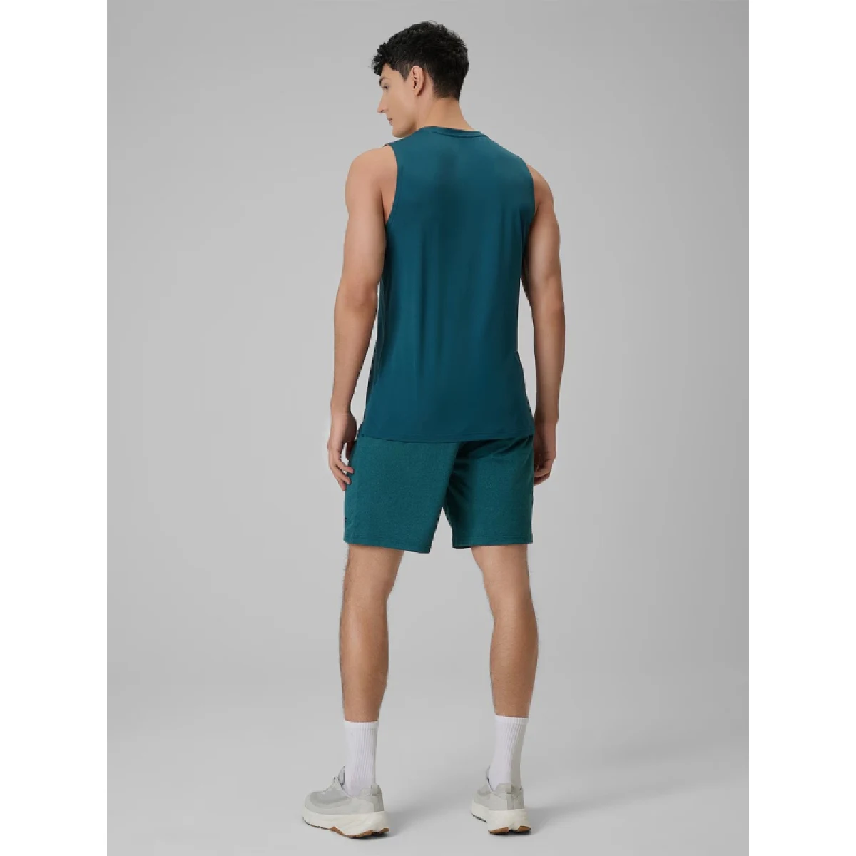 Pánské tréninkové kraťasy 4F SHORTS FNK M1277-41M-GREEN MELANGE · záber 5