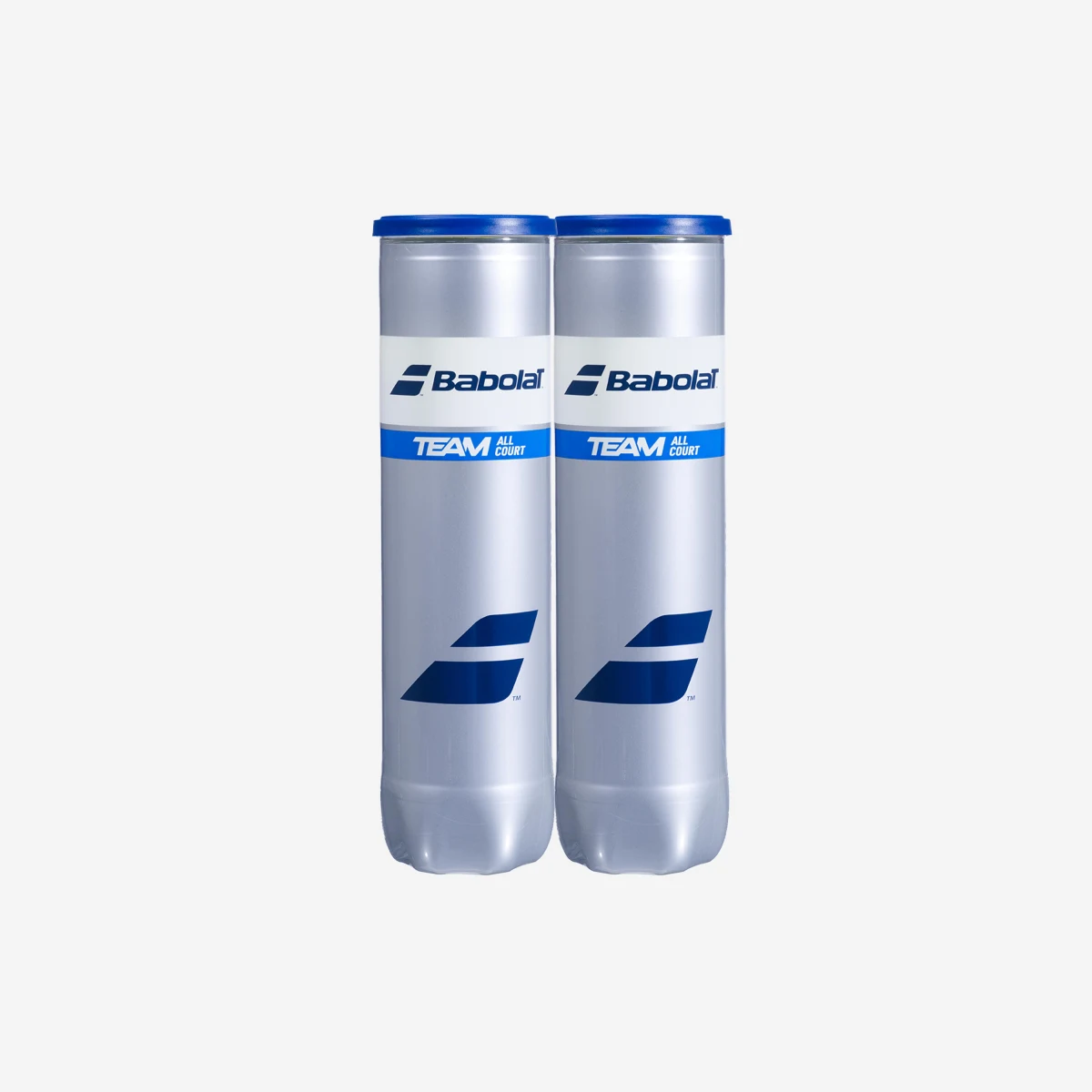 BABOLAT BABOLAT Team All Court tenisové loptičky dvojbalenie 2 × 4 ks žlté bez · záber 1