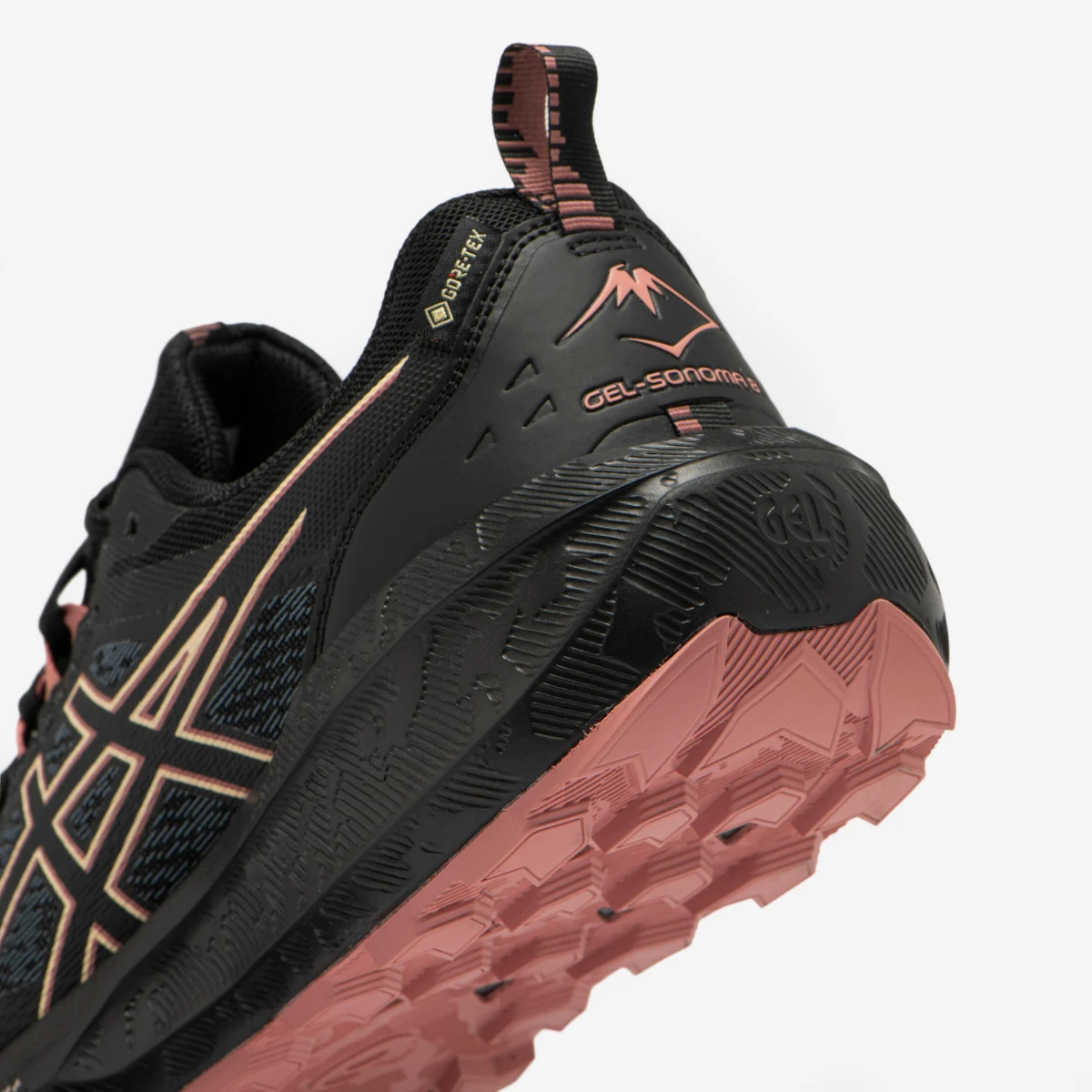 ASICS ASICS Gel Sonoma 8 GoreTex dámska trailová obuv čierno-ružová 37 · záber 2