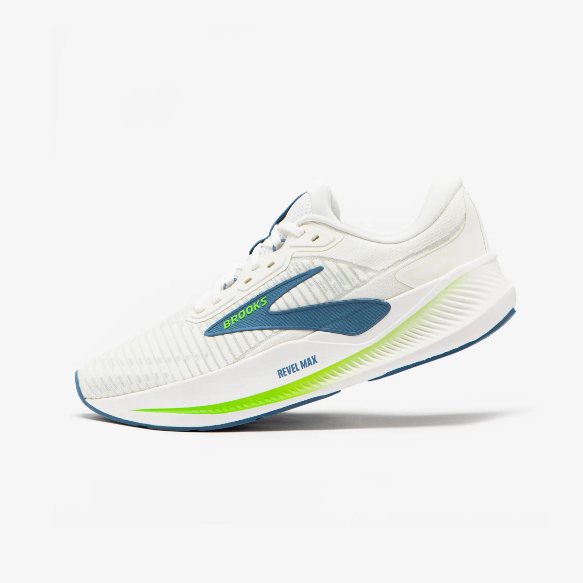 BROOKS BROOKS Revel Max pánska bežecká obuv bielo-zelená 41 · záber 1