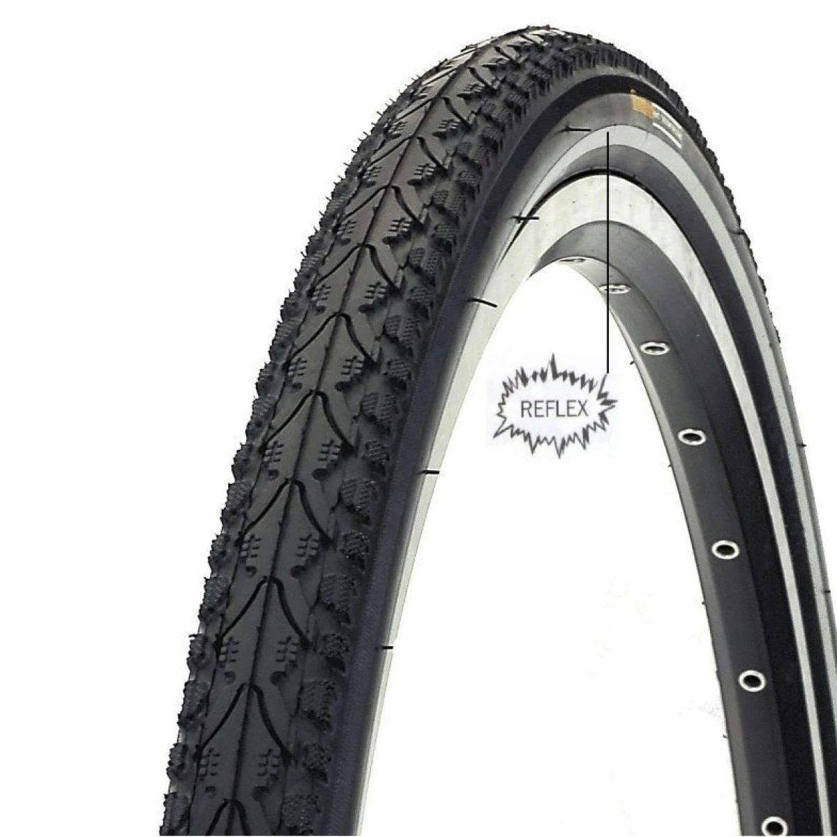 Kenda 26x1,75 K-935 KHAN K-SHIELD PLUS REFLEXNÍ PRUH · záber 2