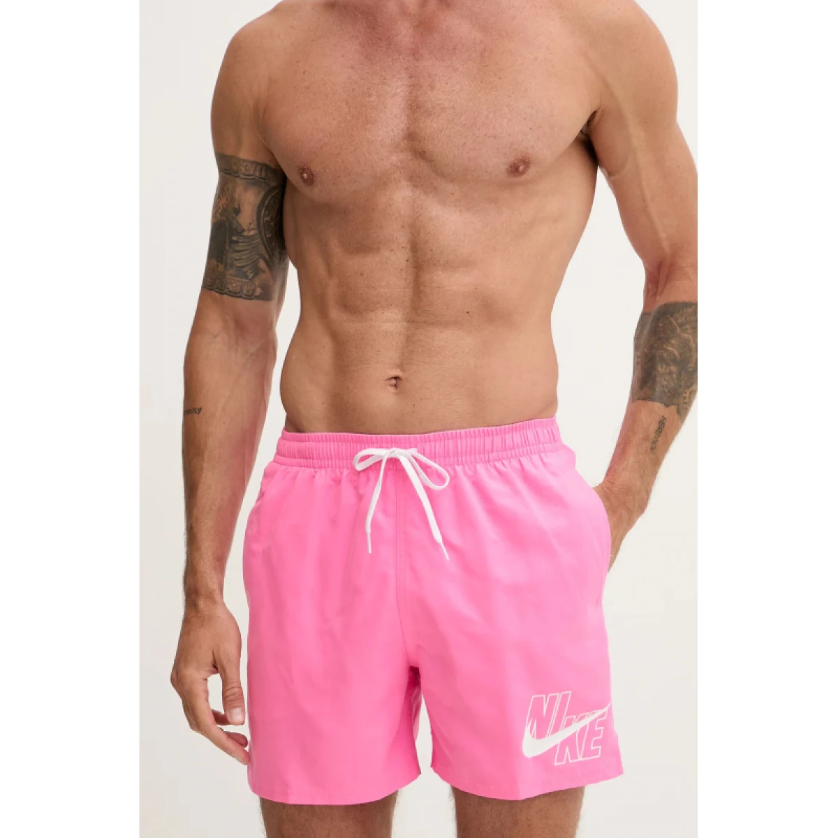 Pánské plavky NIKE SWIM Logo Lap 5 PINK · záber 2