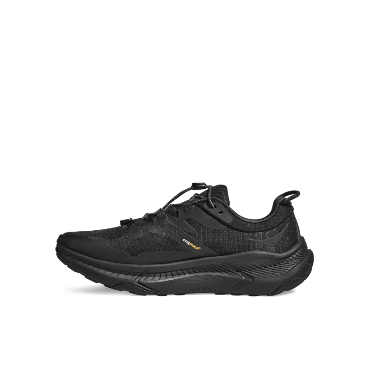 Dámska nízka turistická obuv HOKA Transport GTX W black black · záber 2