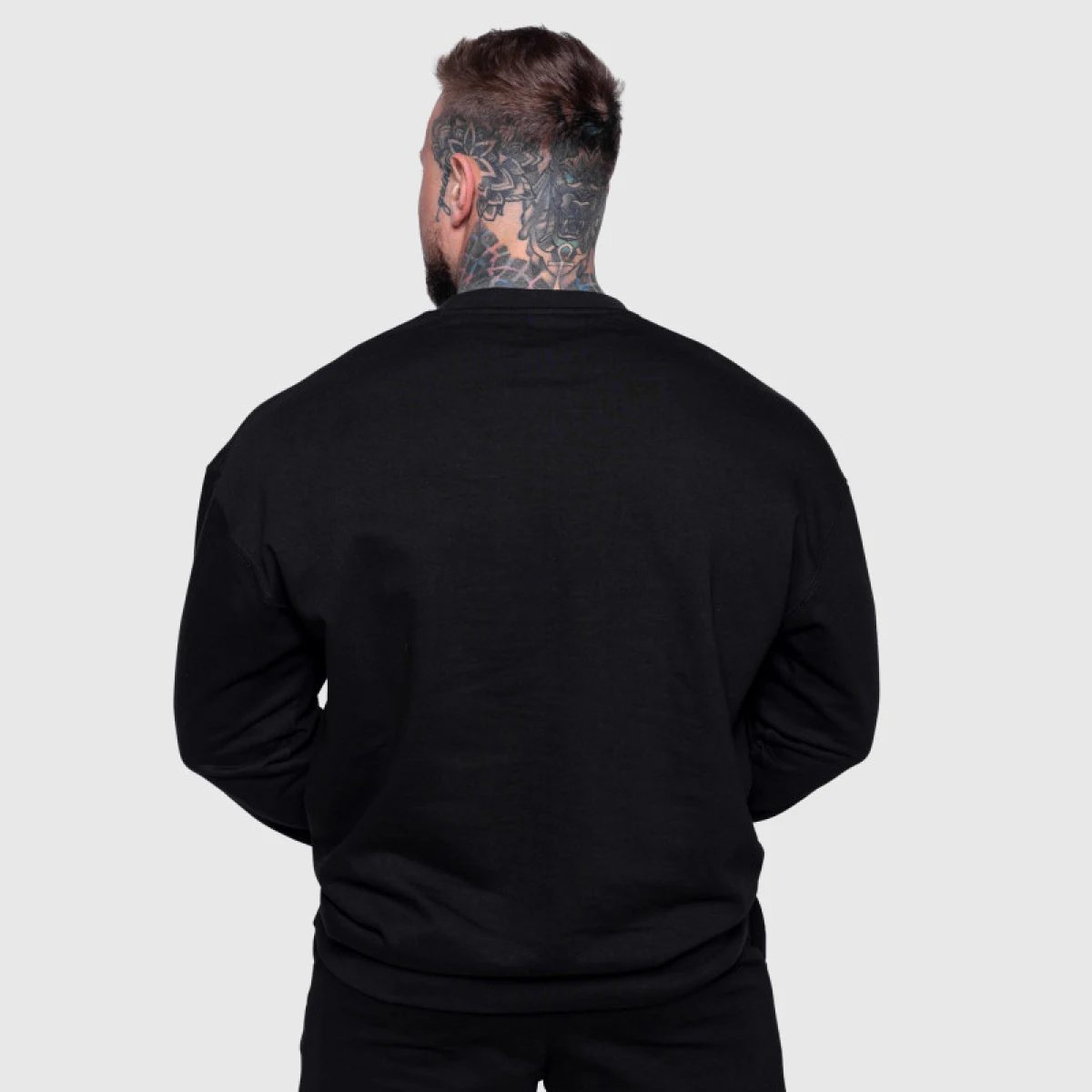 Pánska mikina Iron Aesthetics Essential, čierna · záber 4