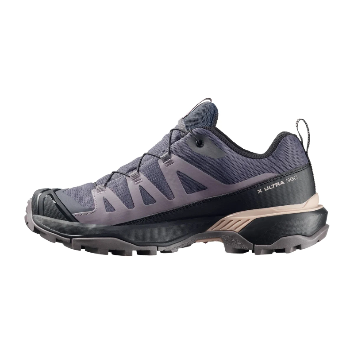 Dámska nízka turistická obuv SALOMON X Ultra 360 GTX W nine iron excalibur shadow gray · záber 2