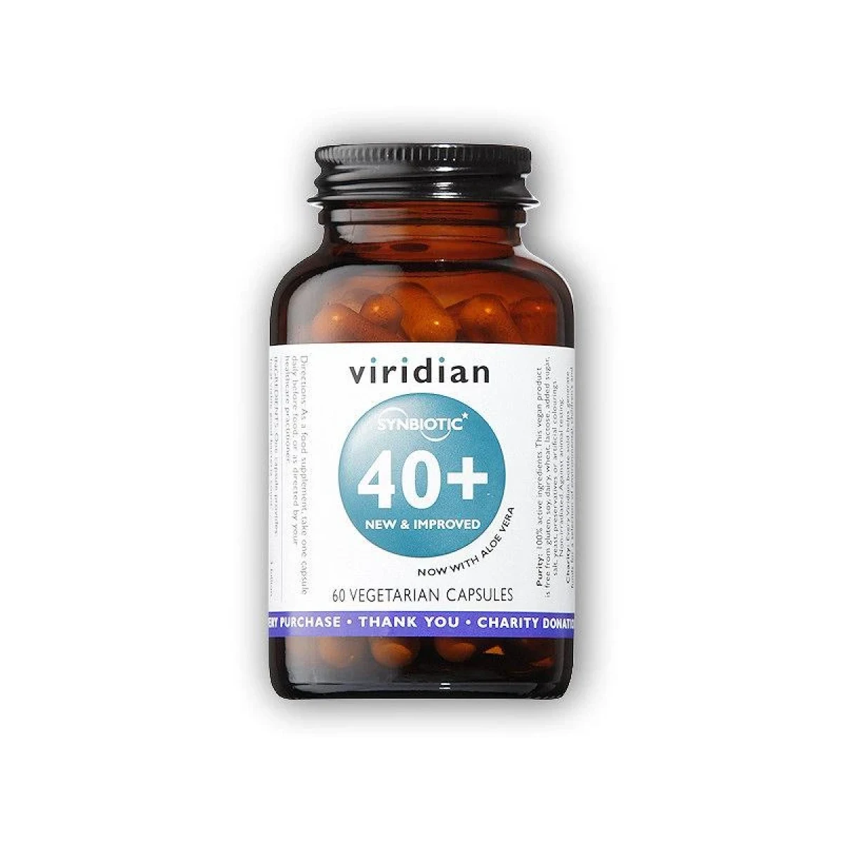 Viridian Synerbio 40+ 60 kapslí · záber 1