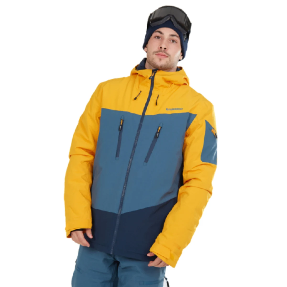 Pánská lyžařská bunda FUNDANGO Privet Allmountain Jacket-260-mango · záber 1