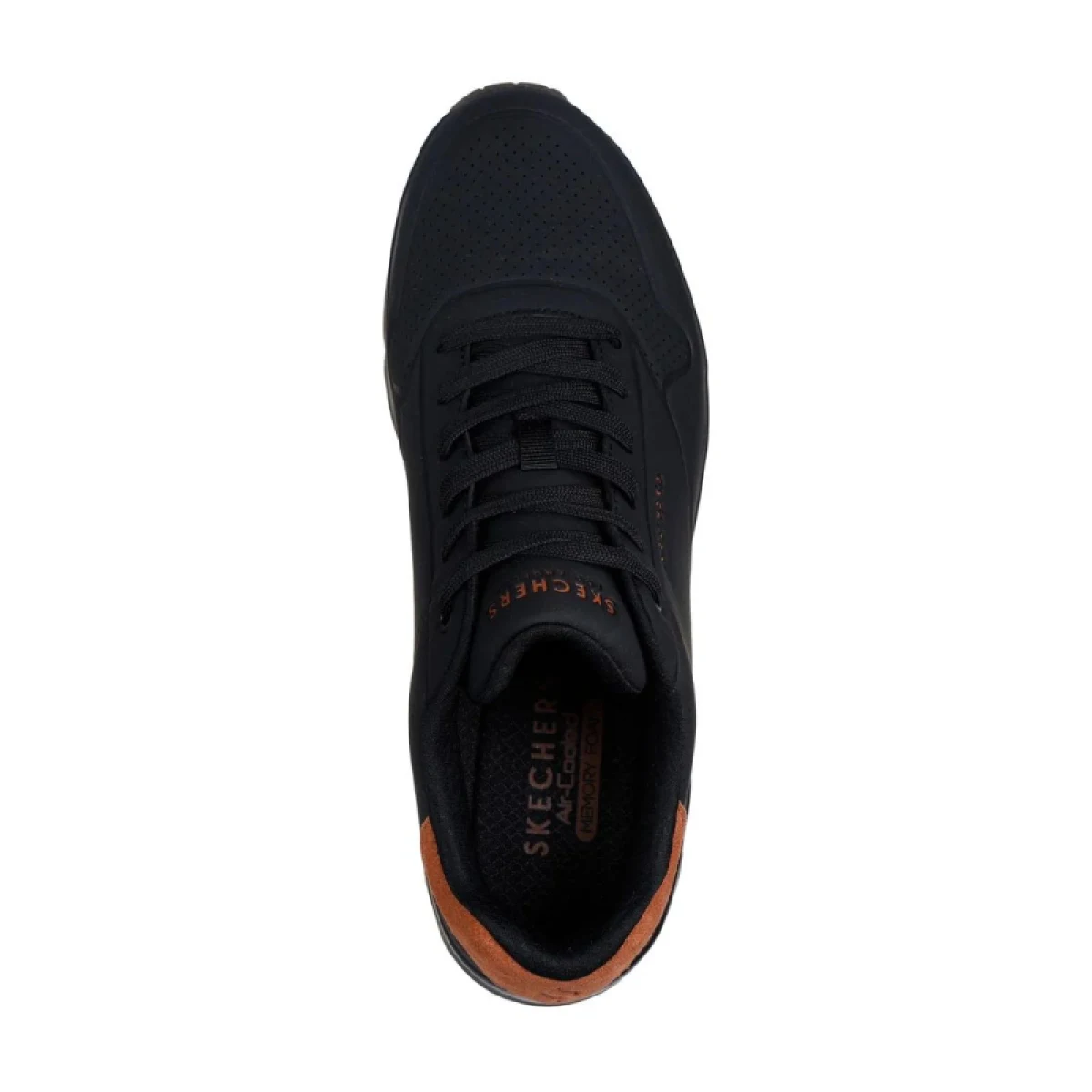 Pánská rekreační obuv SKECHERS Uno Suited On Air M black chestnut · záber 4