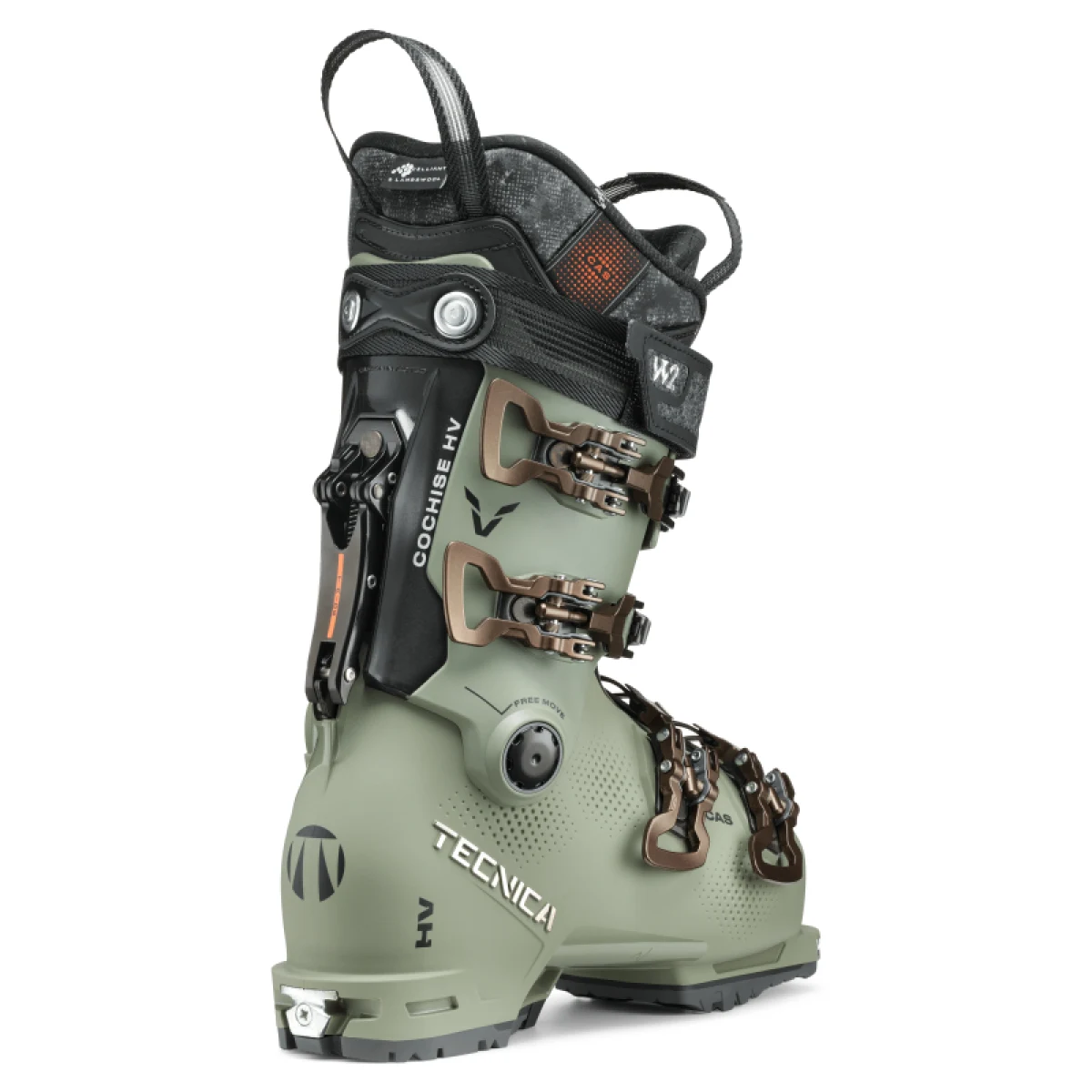Dámské allmountain lyžařské boty TECNICA Cochise 95 HV W DYN GW, camp green · záber 5