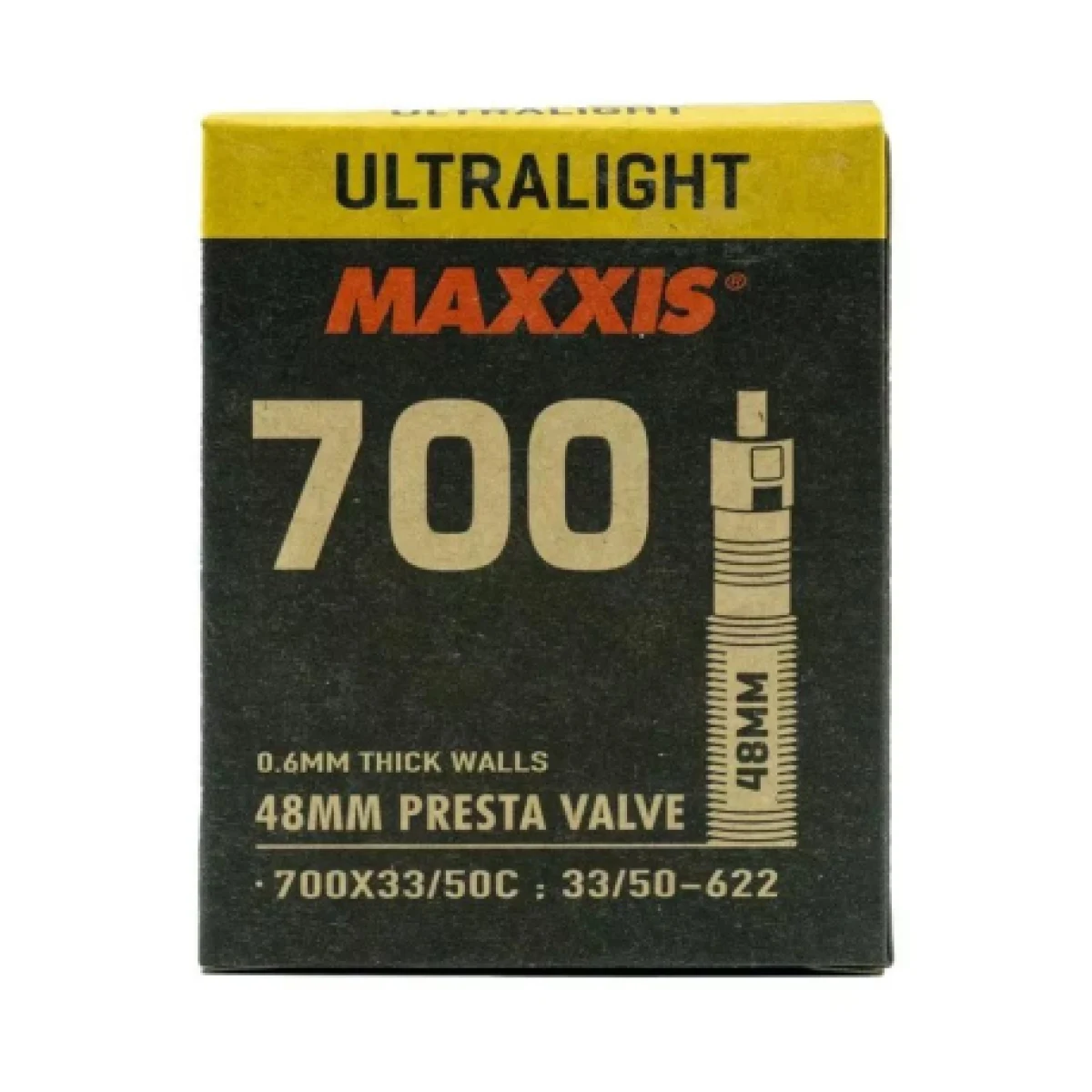 Duša na bicykel MAXXIS DUŠE ULTRALIGHT 700X33 50C GAL-FVMM (EIB00141400) · záber 1